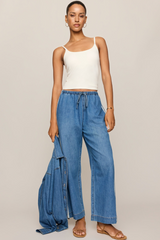 The Sidelines Denim Track Pant