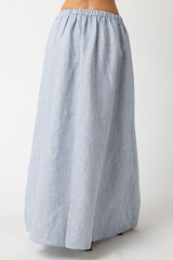 Light Gray Alexon Pinstripe Maxi Skirt Maxi Skirt