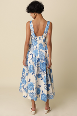 Rosy Brown Tina Floral Maxi Dress Maxi Dress