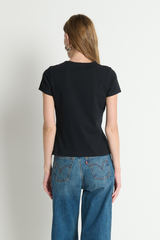 Gray Tavi Crew Neck Tee Tee