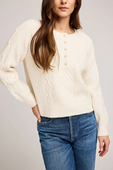 Light Gray Aspen Pullover Sweater Sweater