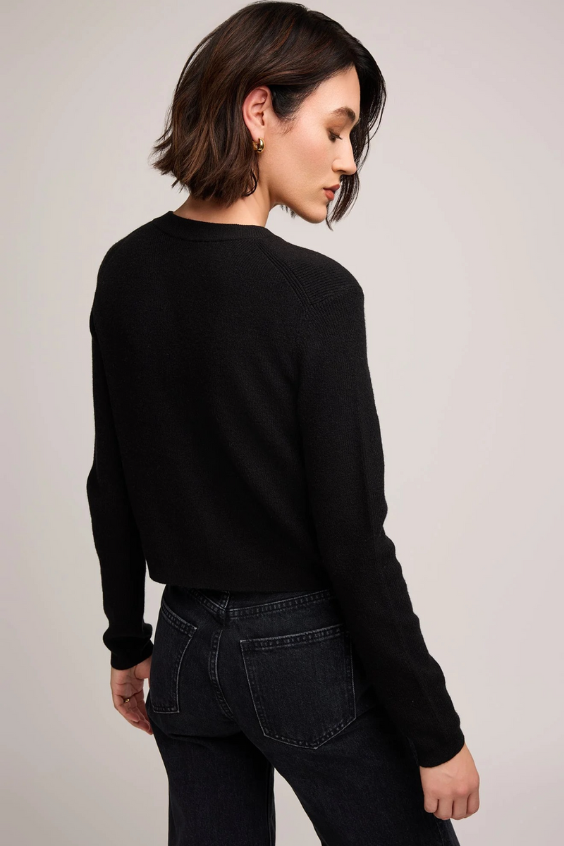 Light Gray Mirabelle Knit Top Top