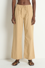 Dark Gray Lucia Tie Waist Pant Pant