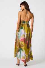 Lavender Yazmina Dress in Marble Maxi Dress