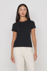Dark Slate Gray Tavi Crew Neck Tee Tee