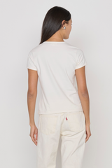 Light Gray Tavi Crew Neck Tee Tee