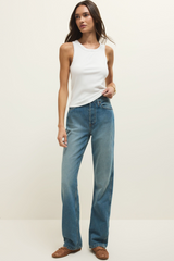 Antique White Clarke Rib Tank Tank Top