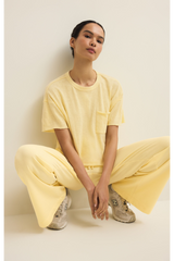 Light Gray Everyday Pocket Tee T Shirt