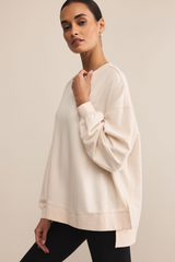 Light Gray Modern Weekender Sweatshirt