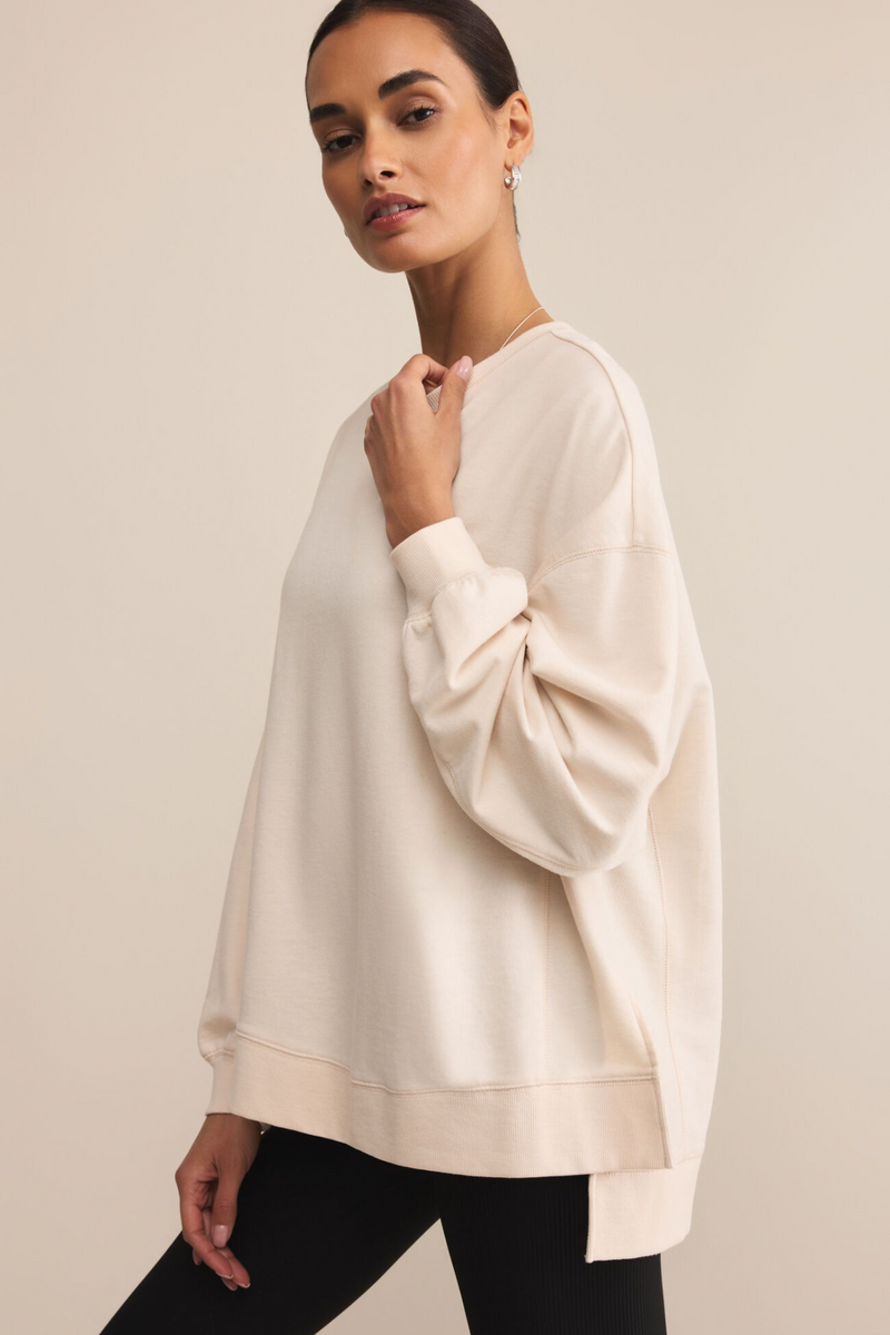 Light Gray Modern Weekender Sweatshirt