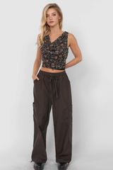 Dark Slate Gray Ashton Cargo Pocket Pant Pant