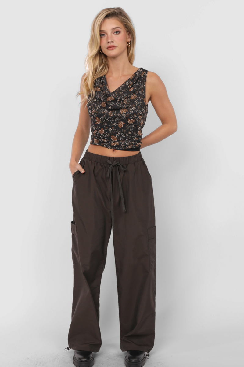 Dark Slate Gray Ashton Cargo Pocket Pant Pant