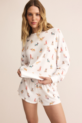 Antique White Cozy Up Pup Top Top