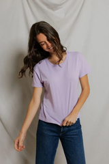 Gray Harley Boxy Crew Tee T Shirt