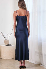 Light Gray Dancing In The Moonlight Midi Dress Midi Dress