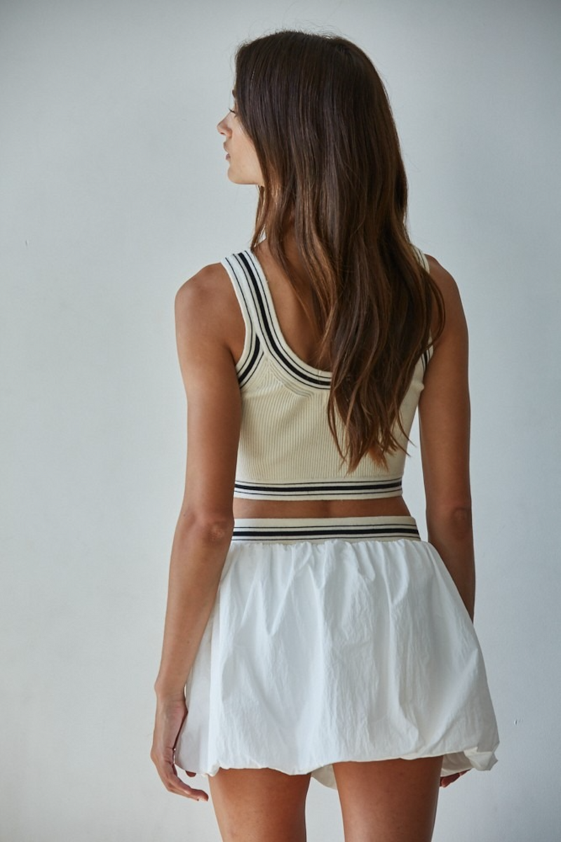 Gray Courtney Bralette Tank Bralette