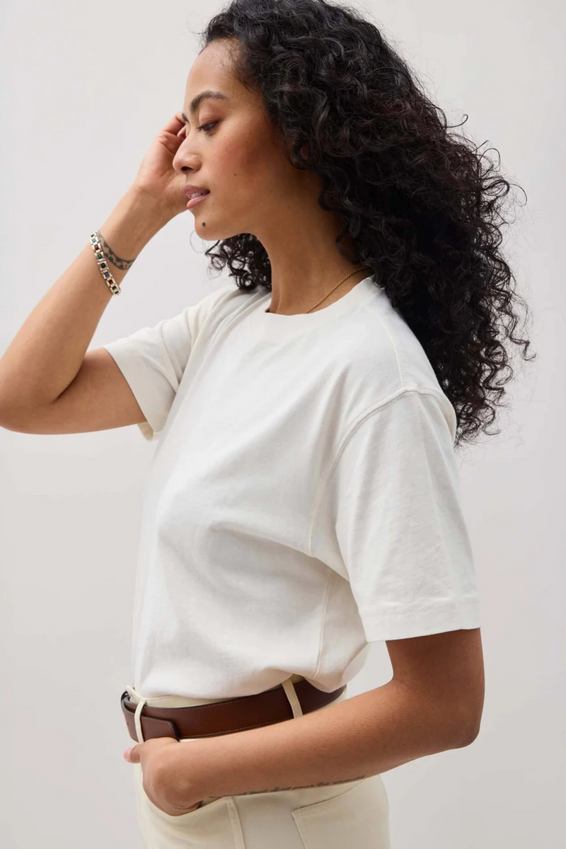 Light Gray Relaxed Everyday Tee T Shirt