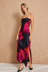 Tan City's Heartbeat Strapless Maxi Dress Maxi Dress