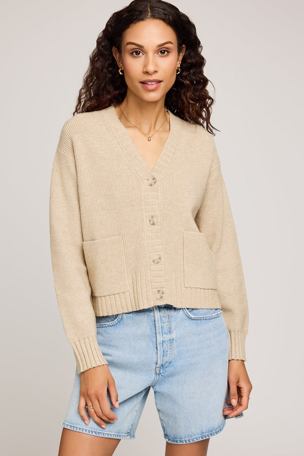 Light Gray Mabel Cardigan Cardigan