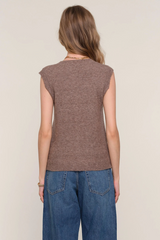 Light Gray Bianca Top Top