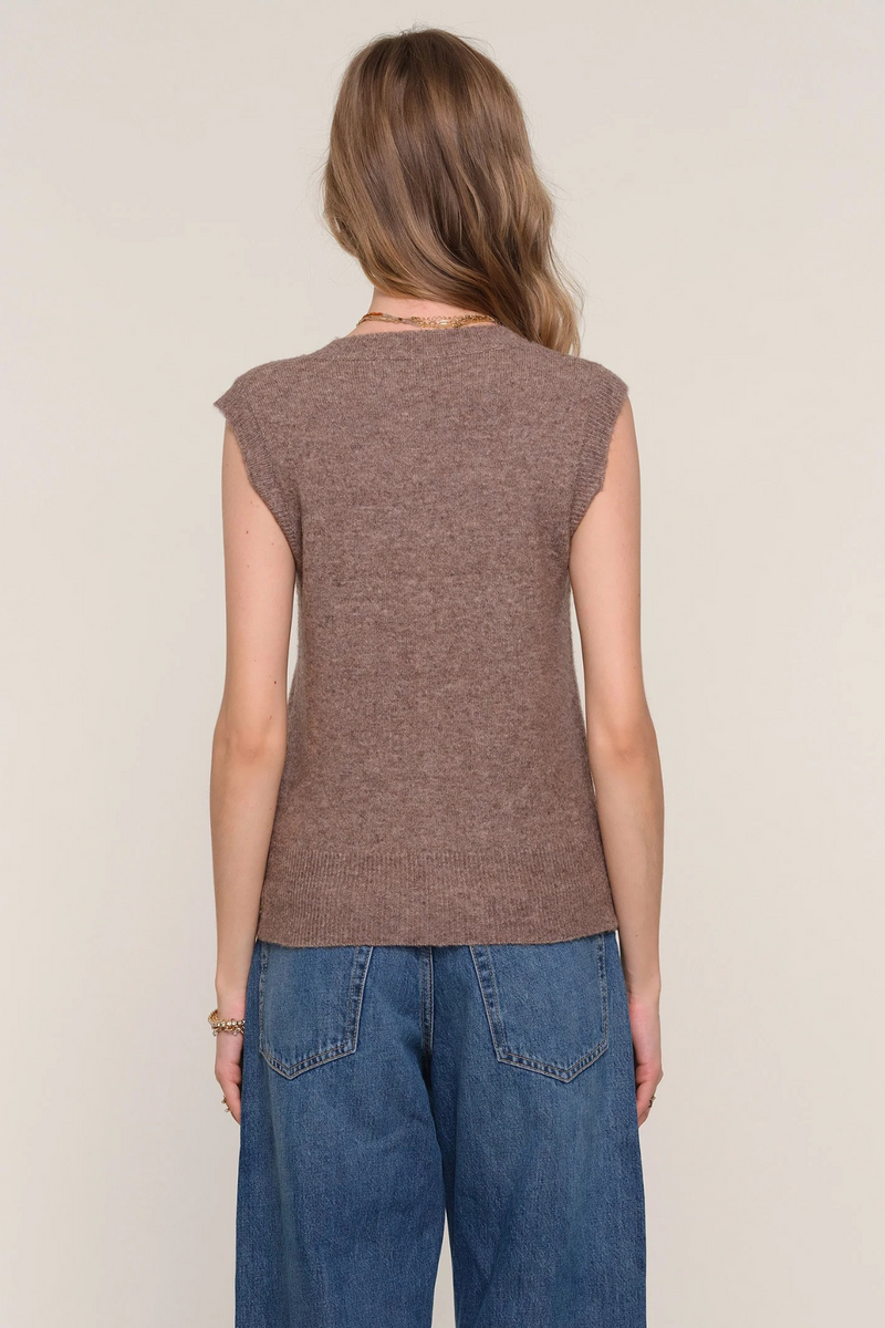 Light Gray Bianca Top Top