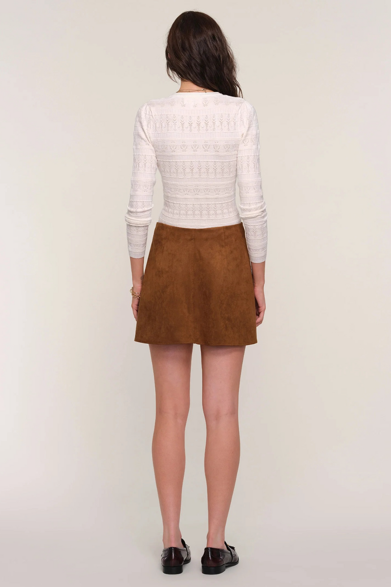 Light Gray Dusk Skirt Mini Skirt