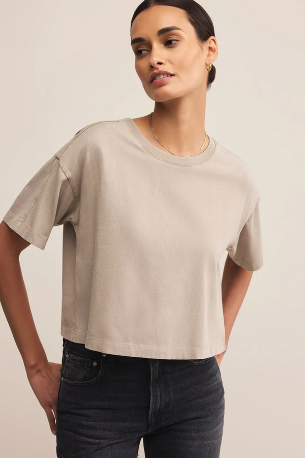 Light Gray On The Go Tee T Shirt