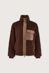 Beige Lowell Sherpa Jacket Jacket
