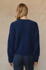 Rosy Brown Drop Shoulder Sweater Sweater