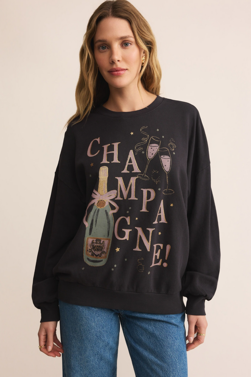 Light Gray Celebrate Sunday Sweatshirt Sweatshirt