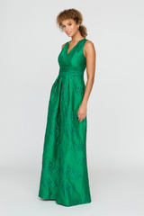 Lavender Mariah | Jacquard Gown Formal Gown
