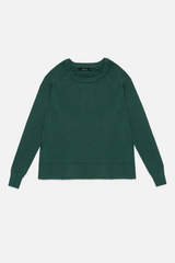 White Smoke Begonia Sweater Sweater