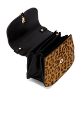 Lucia Leopard Top Handle Bag