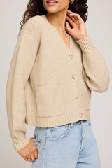 Light Gray Mabel Cardigan Cardigan