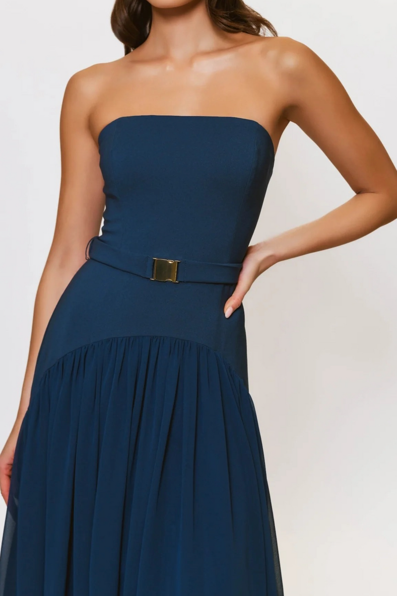 Light Gray Carmel Dress Maxi Dress