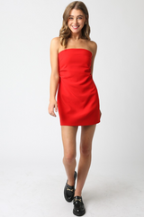 Beige Shiloh Mini Dress Mini Dress
