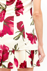 White Smoke Arly Strapless Floral Mini Dress Mini Dress