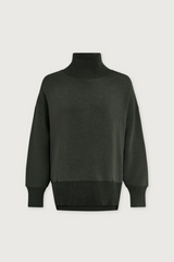 Beige Baker High Neck Sweat Sweatshirt