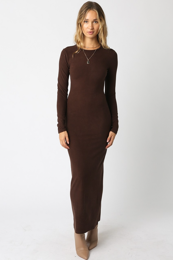 Lavender Kerri Knit Maxi Dress Maxi Dress