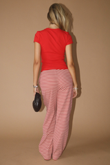 Rosy Brown Holly Jolly Icon Sketch Baby Tee Graphic Tee