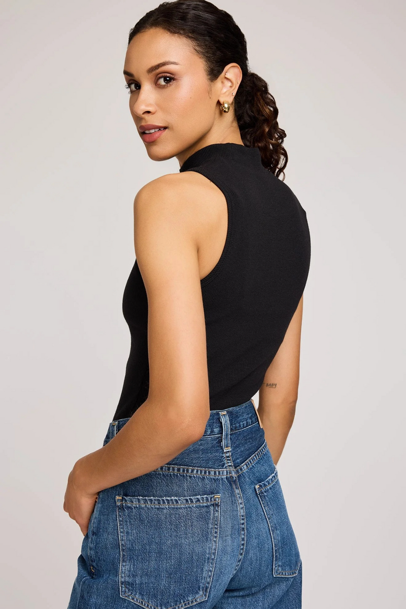 Dark Slate Gray Michelle Ribbed Tank Tank