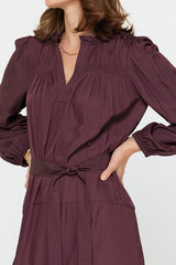 Dark Slate Gray Lane Midi Dress Midi Dress