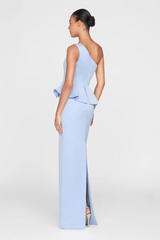 Lavender Zenobia | Duchess Satin Gown Formal Dress