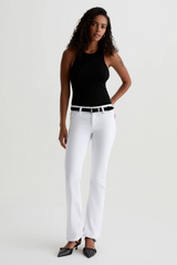 Lavender Angel Low-Rise Boot | Gallery White Jeans