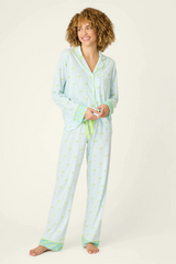 Seashell Salty Cadillac Open Leg PJ Pants Pajama Pants