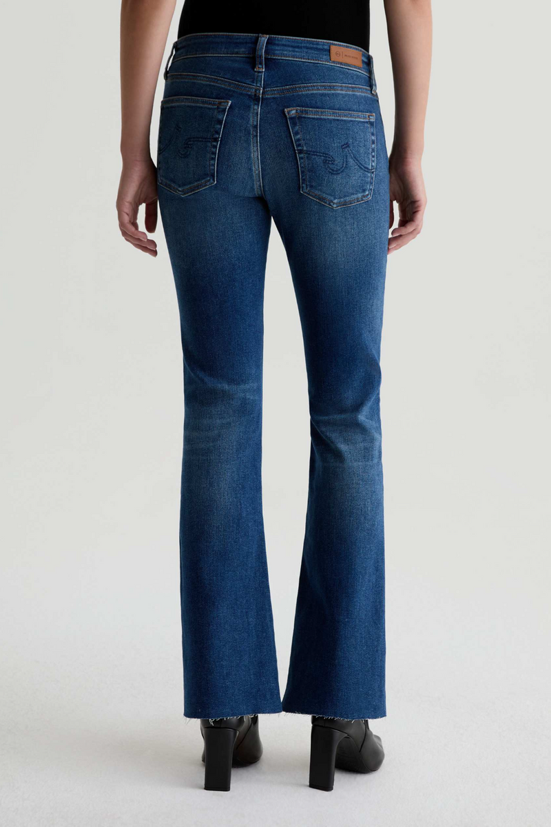Dark Slate Gray Angel Low Rise Boot Cut | 12 Years Assumption Jeans