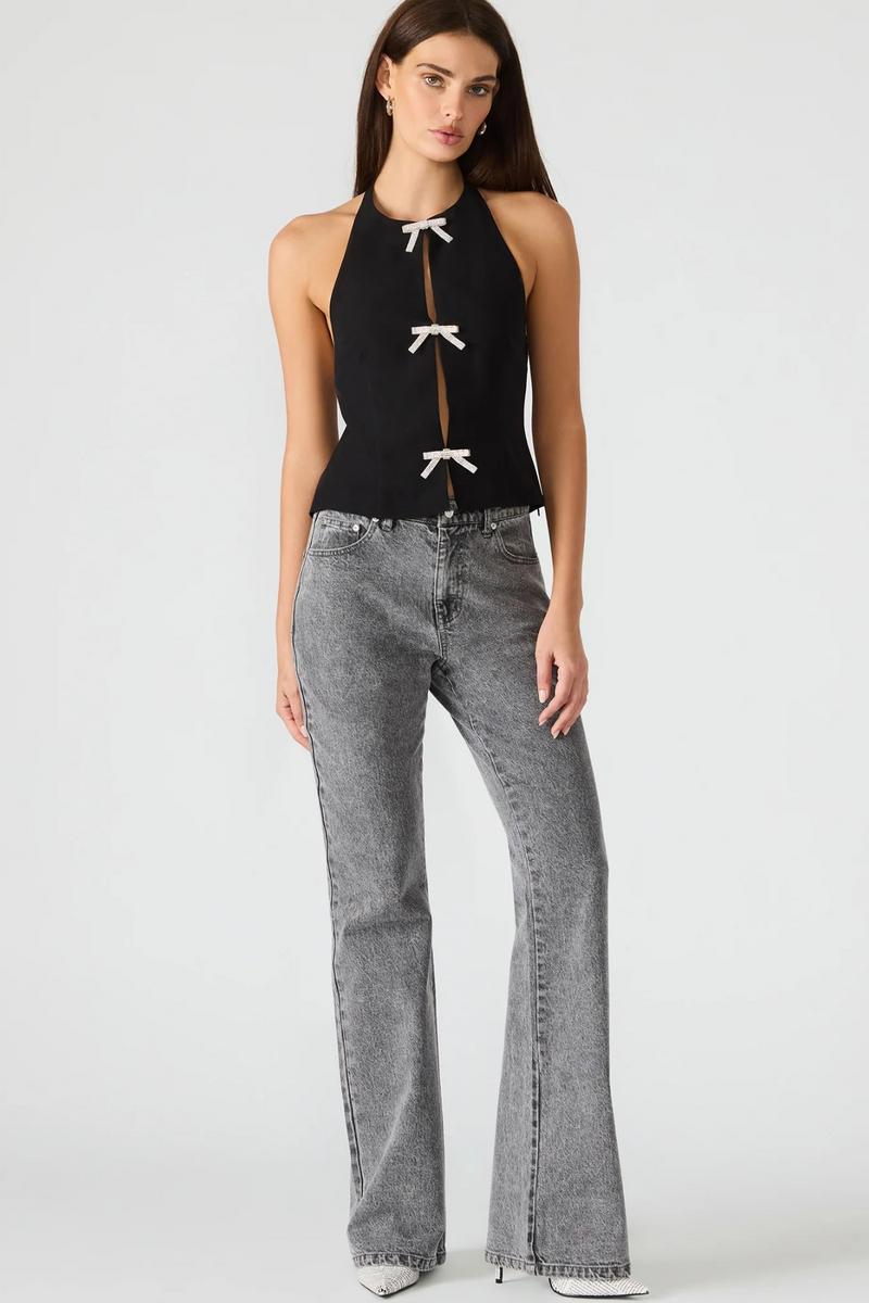 Light Gray Juvia Top Top