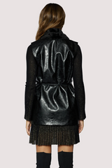 Antique White Night Of Love Vest Coat Vest