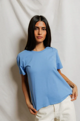 Light Gray Harley Boxy Crew Tee T Shirt