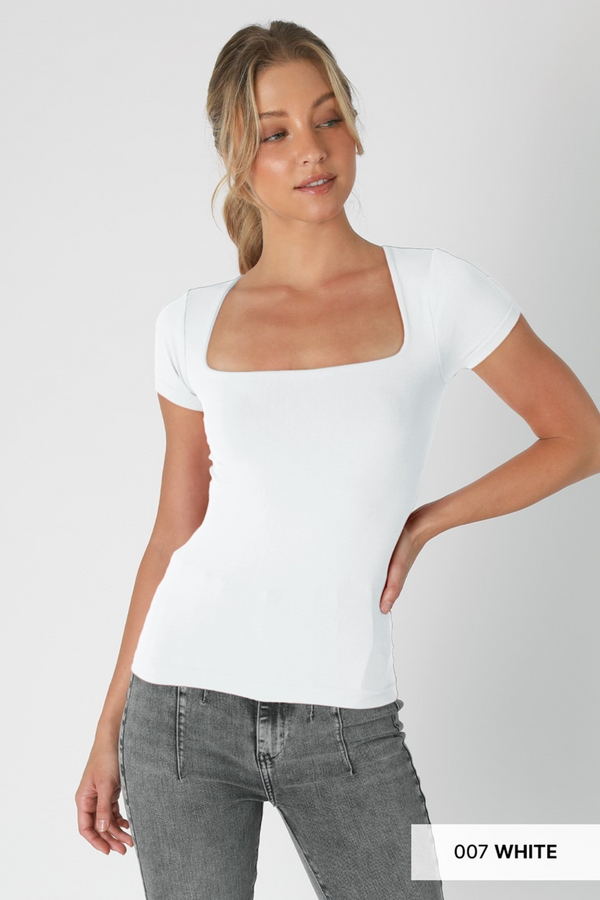 Light Gray Coral Short Sleeve Top Top